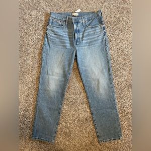Madewell Perfect Vintage Jean, Banner Wash, Size 32